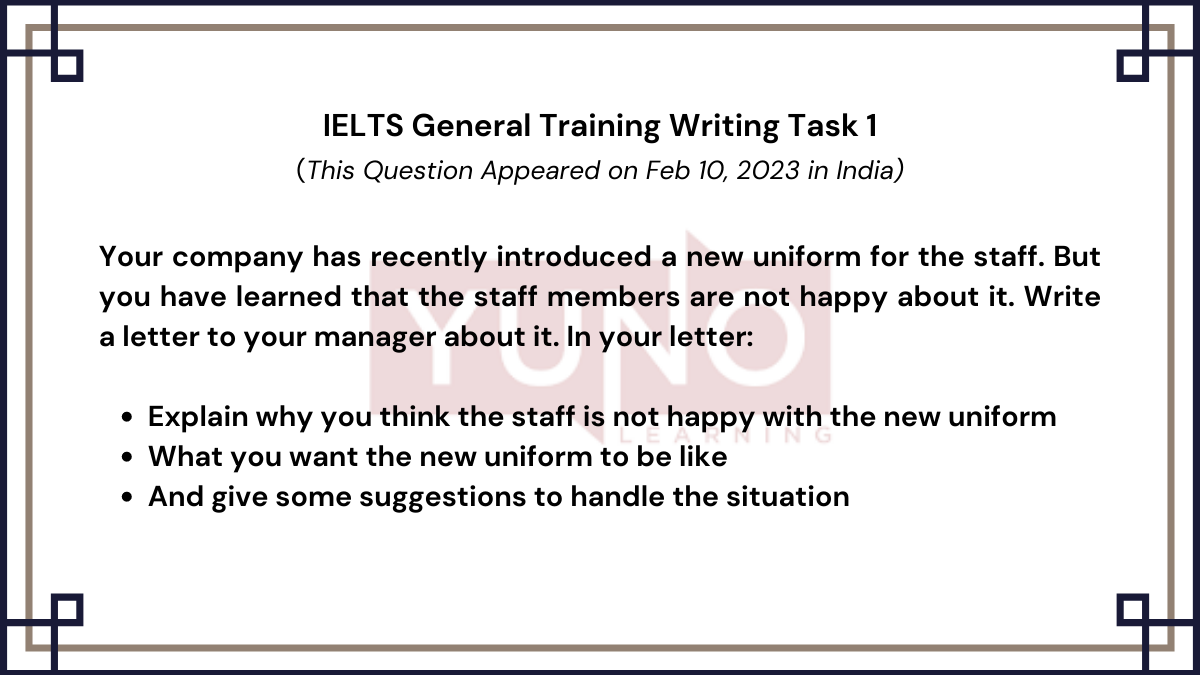 10 Feb 2023 IELTS Semi Formal Letter Of Grievance